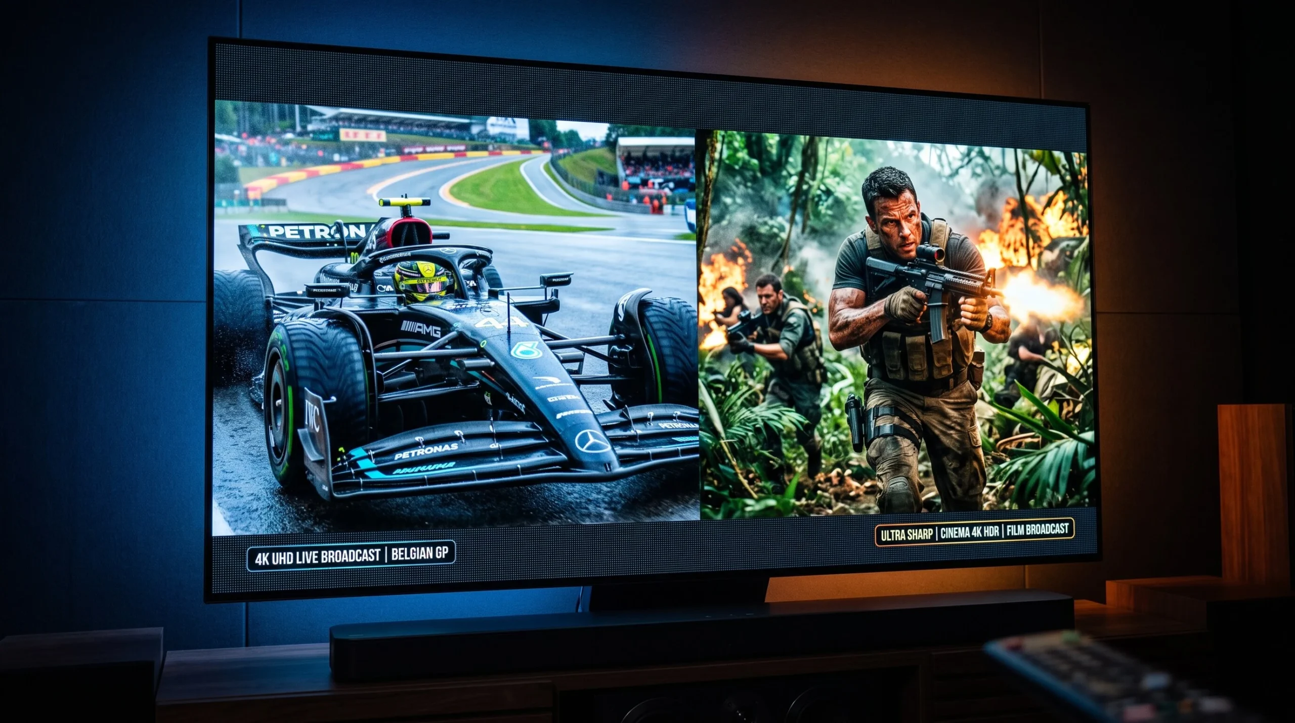 4K IPTV kopen in Nederland, haarscherp UHD beeld voor sport en films bij De IPTV Nederland
