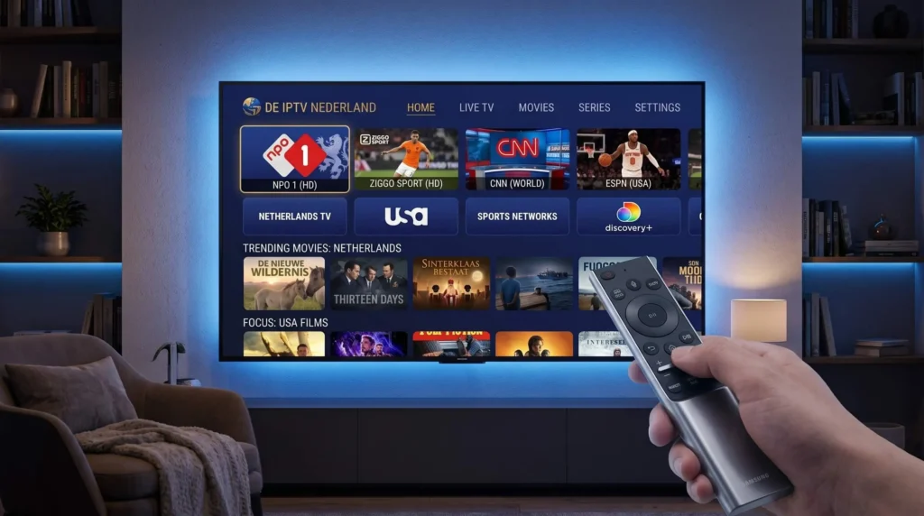 iptv installeren op samsung smart tv tizen nederland